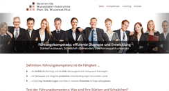Desktop Screenshot of fuehrungskompetenzen.com